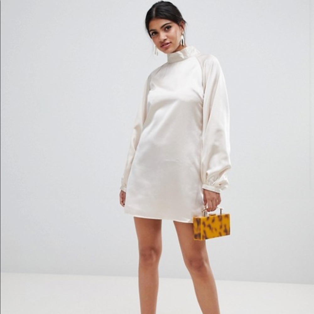 Glamorous high neck dress